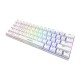 Gamdias Hermes E3 RGB 60% Blue switch - White